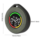 PTH-10C Mini Detector Upgraded Air Quality Portable Carbon Dioxide Monitor Suitable for Indoor LCD Displa