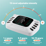 Electric Massage Instrument EMS Tense hine Pulse Massager Tens Acupuncture Electrical Muscle Stimulator for Neck Back Body