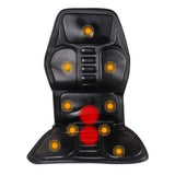 Electric neck Massager Back massage Chair Cushion Seat hine 9 motor Vibrator Home Car Office Lumbar Waist Pain Relief Pad Mat