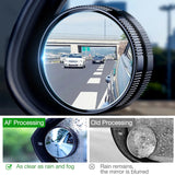 Wide Angle Bd Spot AF Ion Injection Adjustable Car Rearview Convex Suction Cup Reverse Parking Auxiliary Mirror