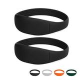 2pcs Brace Silicone One Size Symmetric Design Adjustable Knee Support Strap Pain Relief for Home Gym Office