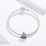 Sterling Silver Letter Bracelet