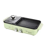 3 in 1 Electric Breakfast Maker Non-Stick Multifunction Cooker with Toaster Oven and Frying Pan for Home Use Plastic Housing