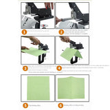 2-in-1 horse-riding stapler SH-04 high-quality manual stapler textbook stapler binding thickness 60 sheets
