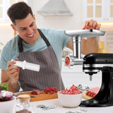 KitchenAid Desktop Mixer Meishan Ya Desktop Mixer SM-50 Series KitchenAid Desktop Mixer Metal Food Grinder Accessories