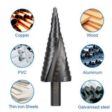 3 Pieces Of Metal Hole Drilling Tools With Auger Bit Metal Drill Bits For Steel (4-12/20/32Mm)