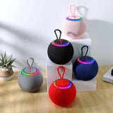 BS68D Colorful Light Wireless Portable Stereo Subwoofer Bluetooth Speaker Powerful Loudspeaker Outdoor Active Hifi Rgb Bt Speake