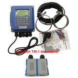 TUF-2000B Ultrasonic Liquid Flowmeters TS-2 TM-1 TL-1 (DN15-6000mm)  Wall-Mounted Type RS485 Communication and ModBus Protocol