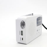 Radio hand-cranked power generation solar multifunctional radio flashlight outdoor emergency kit mobile phone charging