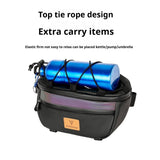 ESLNF Bicycle Mountain Handlebar Road Bike Front Tube Storage Bag Large Capacity Waterproof Stylish