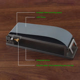 230x70MM Bowen Sandpaper Holder Leather Cutting Knife Handmade Leathercraft Tools Sharpening Bracket Aircraft Aluminum Material