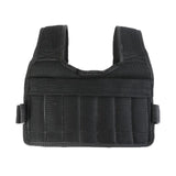 3/15/35kg Adjustable Weight Jacket Weighted Exercise Vest for Running Training Workout Jogging Walking