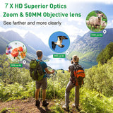 Russia Powerful Military 10x50 HD Binoculars Lll Night Vision Telescope Professional for Hunting Bird Watching Camping Hiking