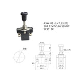 13MM Daier Golf Cart Push Pull Headlight Switch Button 12V Screw Terminals for Club Car