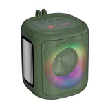 A80 Portable Bluetooth-compatible Speaker Rgb Light Subwoofer Outdoor Wireless Small Audio