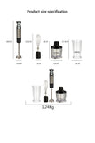 Portable immersion Blender for Kitchen, Hand Blender, Food Processor Stick with Chopper Whisk, Electric Juicer Mixer, Factory