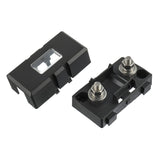 ANS-H Fuse Holder And 2 X High Current Bolt On Midi 40A Amp Plastic Car Flat Fuses For Cars, Trucks, Vehicles 50A