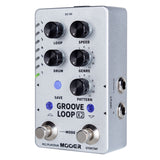 Mooer Groove Pedal Looper Guitarra Pedalboard Guitar Parts and Accessories Groove Loop X2 Looper 140 Minutes Loops 121 Drum