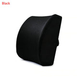 Memory Foam Car Seat Waist Cushion Lumbar Support Back Massager Waist Cushion Pillow Car Seat Home Pillows Can Relieve Pain