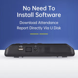 2.4 inch LCD Screen Intelligent Biometric Fingerprint Password Attendance hine Time Clock Employee Checking-in Recorder