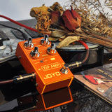 JOYO R-04 ZIP AMP Overdrive Guitar Effect Pedal for Rocker Compression Overdrive Mini pedal Bass Tremolo Synthesizer Effector