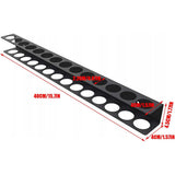 Wall Mount For 14 Screwdrivers Storage Organizer Screwdriver Rack Pliers Holder Tool