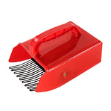 Portable Berry Pickers Metal Comb Rakes Picking Fruit Collecting Scoop Handle Blueberry Collection Harvester Picking Garden Tool