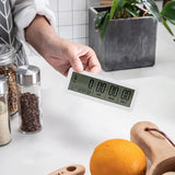Big Digital Countdown - 999 Days Count Down Clock Timer for Graduation Lab Kitchen (White)