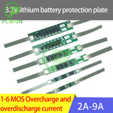 1-10PCS 1S 2-9A BMS PCB Board For 3.7V 18650 Li-Ion Lithium Battery Overcharge/Overdischarge/Short Circuit Protection
