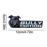 3D Dogs Stylish Emblems And Badges Acrylic Funny Automotive Badge Sticker For Car Dog Lover