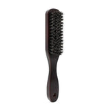 Cleaning Hairdressing Beard Brush Wooden Handle Bristle Anti-Static Clipper Hair Styling Comb Shaving Tools Men