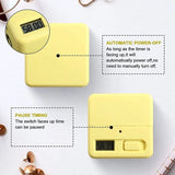 Time Cube-Timer Kitchen Gravity Sensor Flip Exercise Game Timer 15-20-30-60 Minutes For Meditation