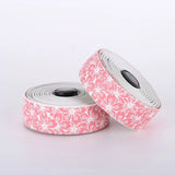 ESLNF Road Bike Handlebar Tapes Cherry Blossom Handles Wrap Shockproonti-slip Cycg Handle Belts with Bar Plugs