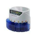 XD-9002 Foreign Currency Euro Coin Counting Machine Sorting and Storing Coins Total Amount