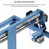SCULPFUN S6/S6PRO/S9 X-axis ear Guide Upgrade Kit High Precision Industrial Grade Direct Installation Without Drilg