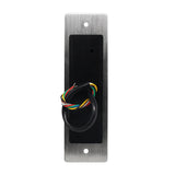 RFID Keyless Door Opener Metal Access Control Scanner 100 Users Mini IP66 Waterproof Embedded Fingerprint Reader