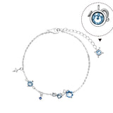 Twelve Constellation Sterling Silver Bracelet