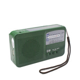 Radio hand-cranked power generation solar multifunctional radio flashlight outdoor emergency kit mobile phone charging