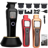 2024 New Resuxi G-27 High-power High-speed Hair Clipper DLC Coated Blade Electric Push Shear for Household Men 9500 RPM