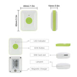 VJOY Anti Lost GPS Kids Elderly Personal CAT M1 NB-IoT Module 4G GPS Mini Tracker with FREE GPS Tracking Platform