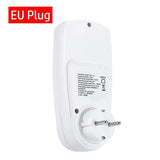 AC110V-250V Intelligent Bilg LCD Digital Power Metering EU UK AU US Plug Electricity Measuring Socket