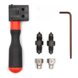 3/16" Brake e Double Flaring Kit Detachable Hand Held Tube Flare Tool Set for Car Repair