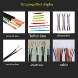 Pneumatic Stripping Cable Peeling hine Multi-core Sheathed Wire Twisting