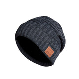 Bluetooth 5.0 Earphone Music Hat Winter Wireless Headphone Smart Headset Cap with Mic Sport Knitted Hats