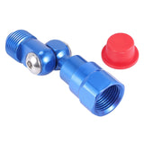 4Pcs 7/8 Inch F-7/8 Inch M Airless Spray Machine Swivel Joint Adapter Silver Swivel Joint For Wagner/Graco Paint Sprayer