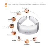 Electric Pulse Neck Massager Cervical Vertebra Impulse Massage Physical Acupuncture MagneticTherapy Pain Relief Tool