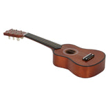 21 Inch 6 Small Mini Basswood Guitar With Pick Strings Musical Instruments Toy For Children Kids