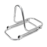 Stern Mount Ladder Wide Steps Heavy Duty Collapsible Durable 3 Step Ladder With Ropes and Shackles for Sailing Boats and Ships