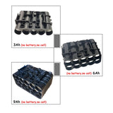 18V DIY Plastic Battery Case Replacement Repair Kit for Milwaukee M18 3.0Ah 4.0Ah 5.0Ah 6.0Ah 9.0Ah
