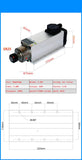 800W 1.5W 2.2KW 3.5KW 4.5KW 6KW CNC Spindle Motor 220V 380V Air Cooled Milg hine Z Axis Shaft ER20 ER25 ER32 Collet Chuck